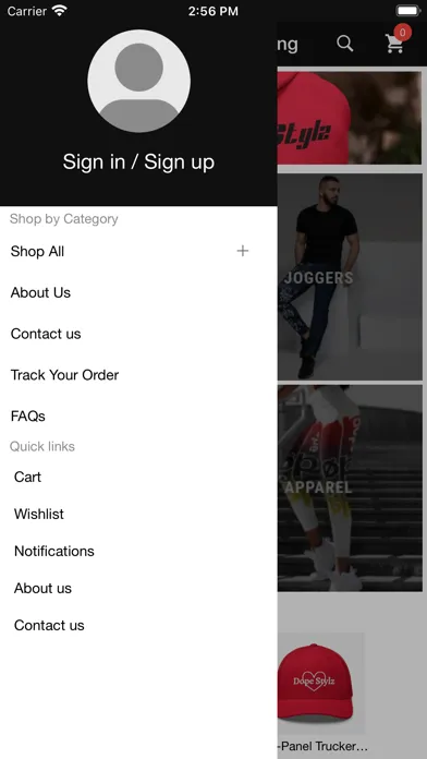 Captures d'écran de Dope Stylz Clothing