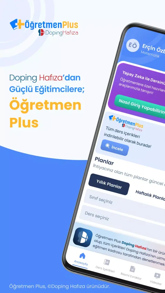 Tangkapan layar Öğretmen Plus