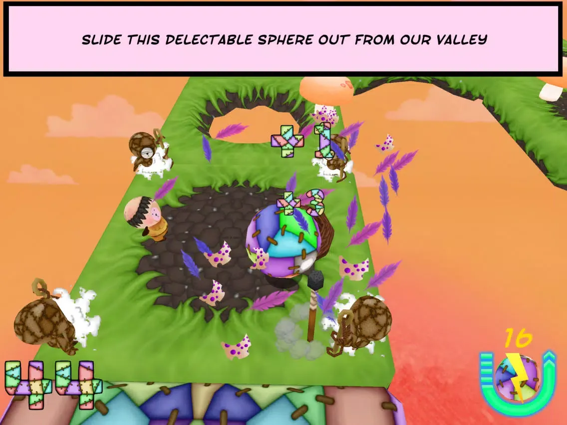 Capturas de tela do Ball of Woe iPad 