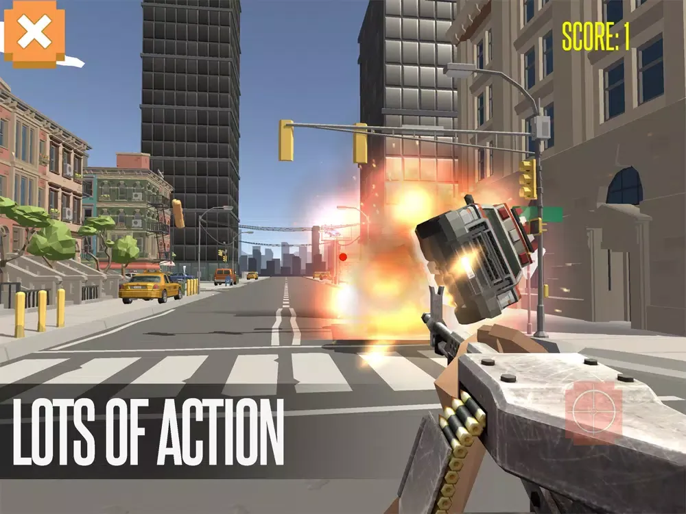 Capturas de tela do SHOOTING ESCAPE GUN ROAD iPad 