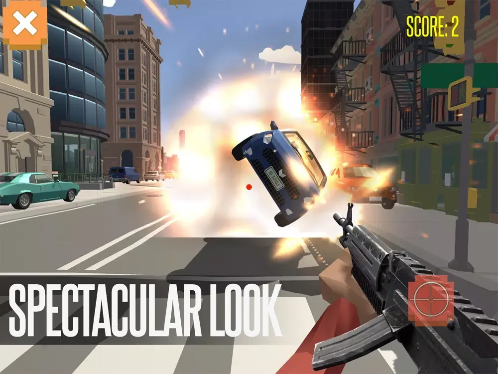 Capturas de tela do SHOOTING ESCAPE GUN ROAD iPad 