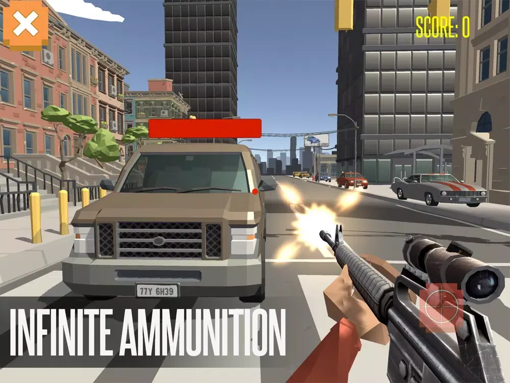 Capturas de tela do SHOOTING ESCAPE GUN ROAD iPad 