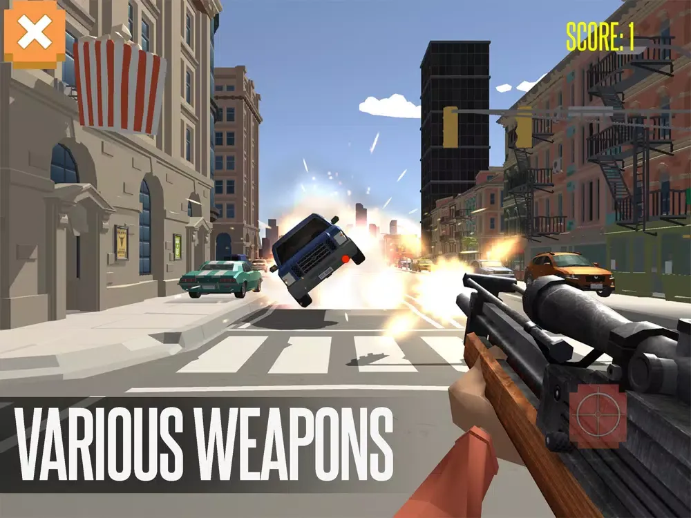Capturas de tela do SHOOTING ESCAPE GUN ROAD iPad 