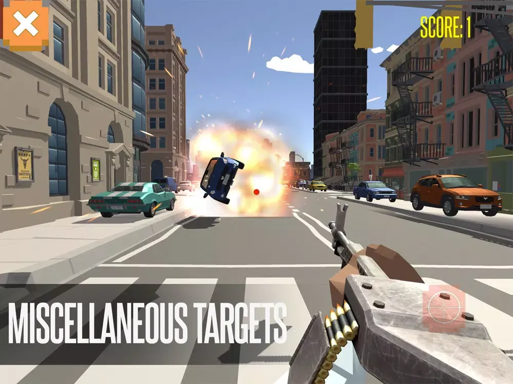 Capturas de tela do SHOOTING ESCAPE GUN ROAD iPad 