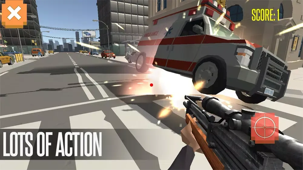 Capturas de tela do SHOOTING ESCAPE GUN ROAD