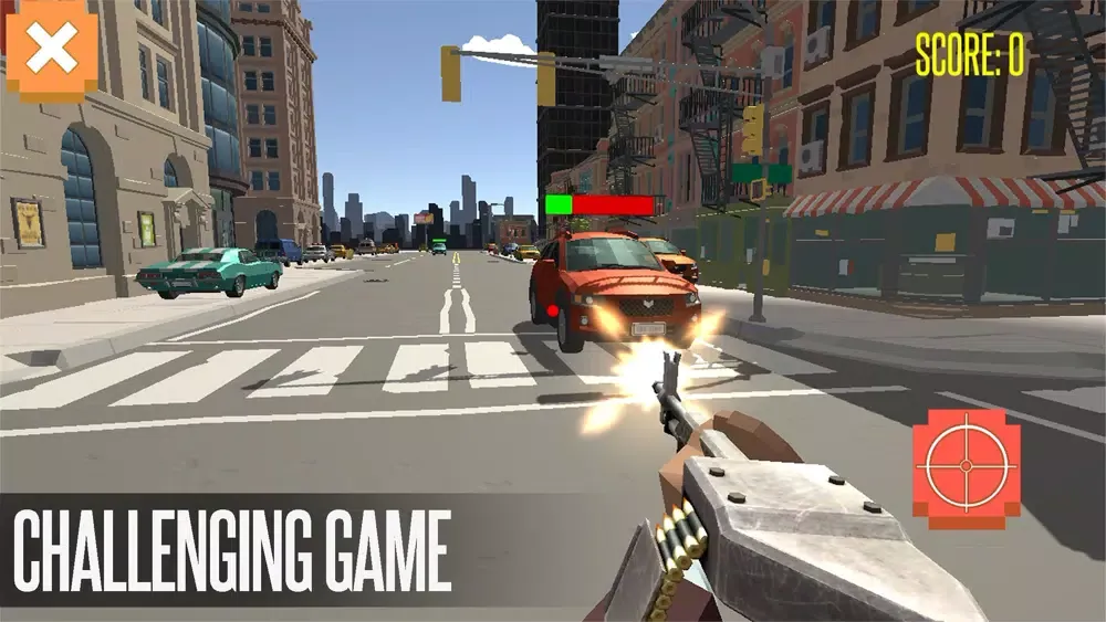 Capturas de tela do SHOOTING ESCAPE GUN ROAD