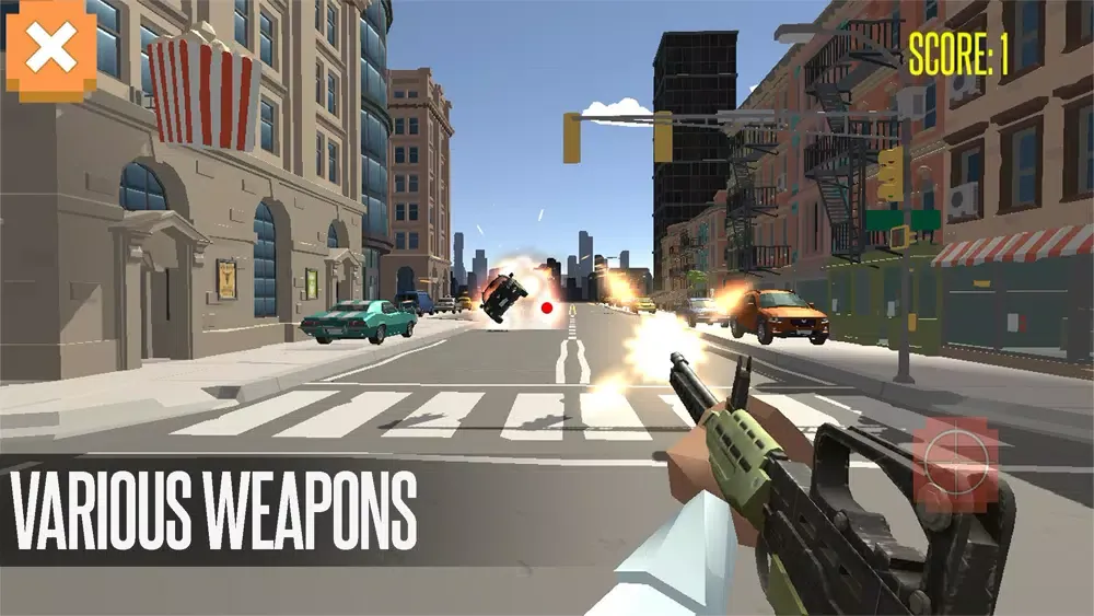 Capturas de tela do SHOOTING ESCAPE GUN ROAD