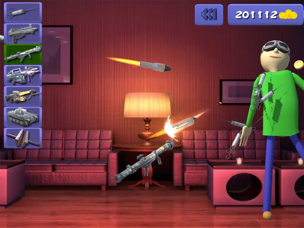 KICK THE BALDIS BASICS GAME iPad 应用截图