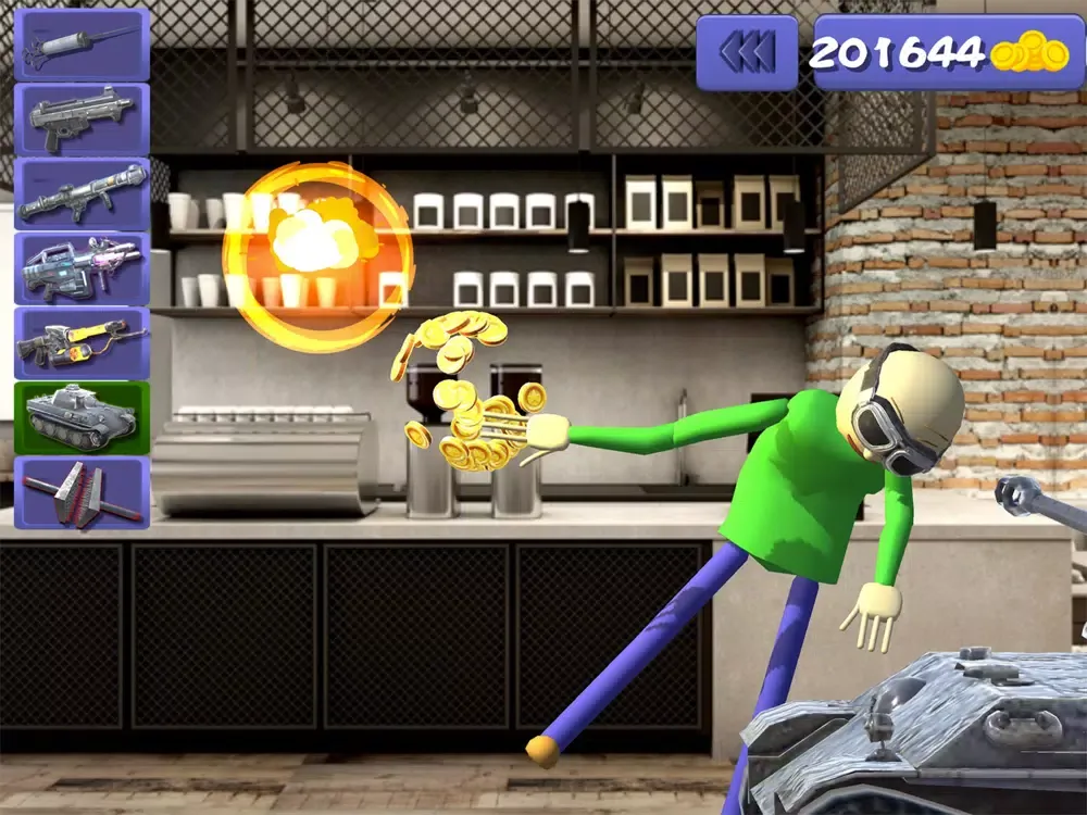 KICK THE BALDIS BASICS GAME iPad 应用截图