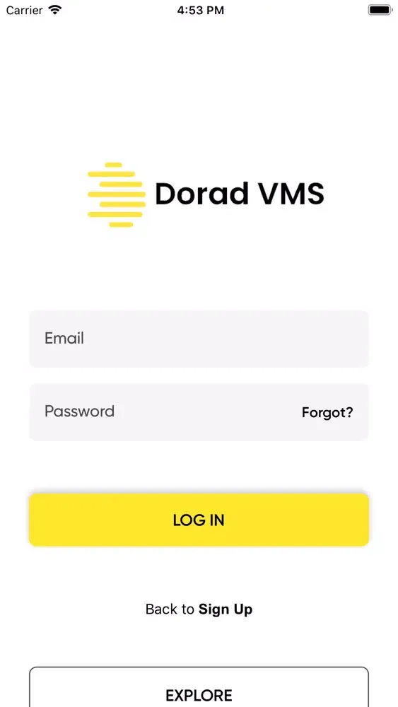 Dorad VMS سکرین شاٹس
