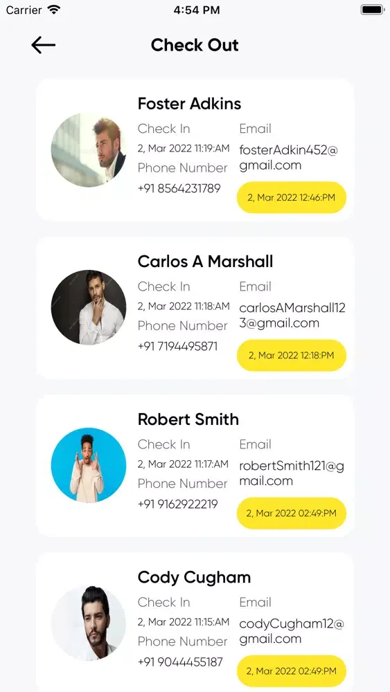 Dorad VMS سکرین شاٹس