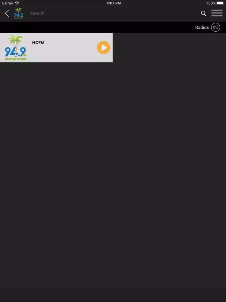 Healthy Choice FM iPad 應用截圖