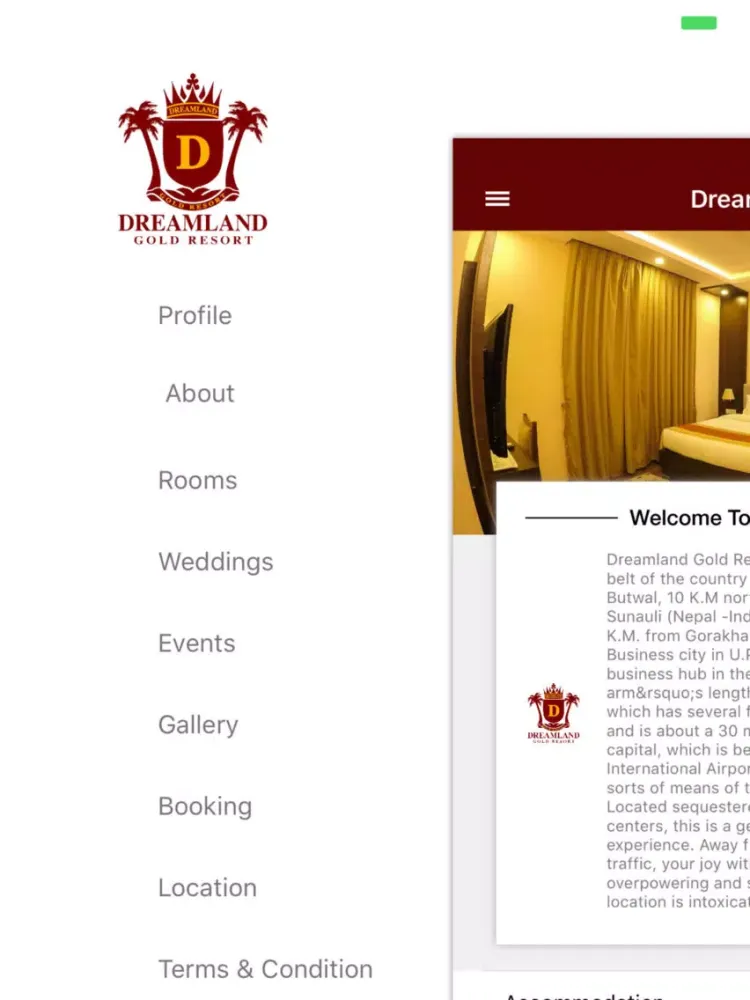 Dreamland Gold Resort iPad  Screenshots