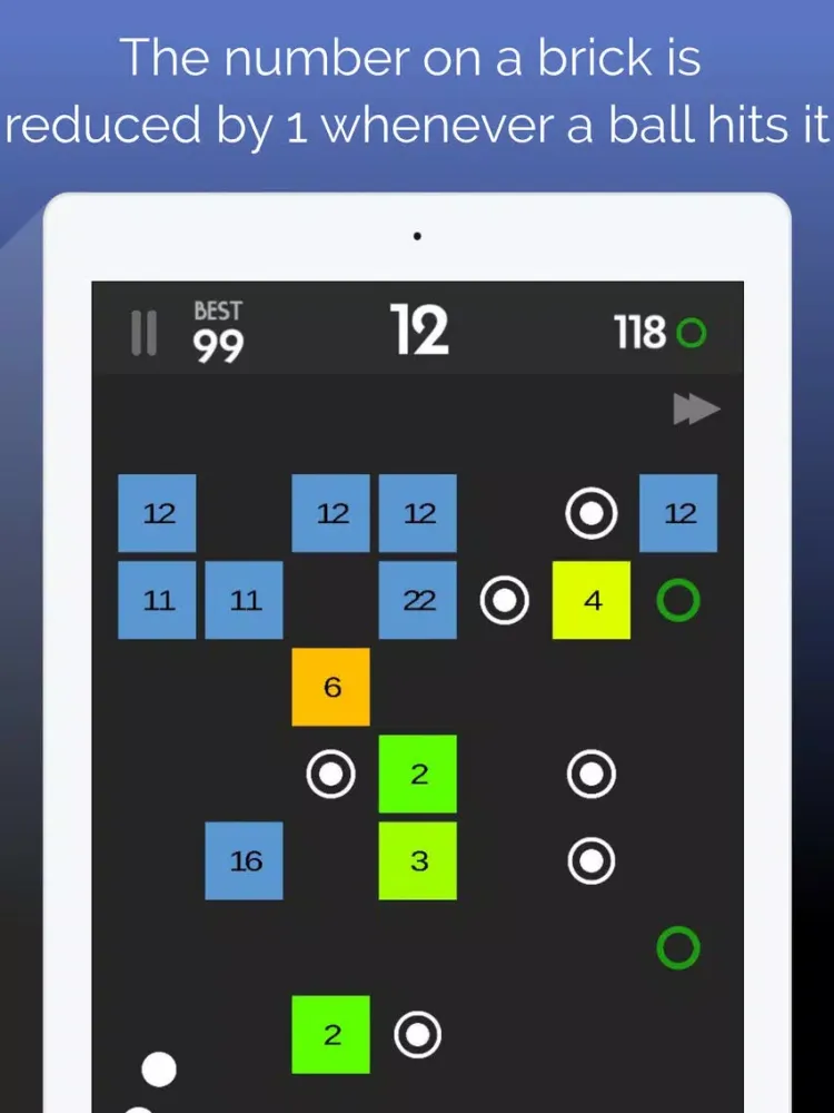 Capturas de tela do Swipe Brick Breaker. Ping-Pong iPad 