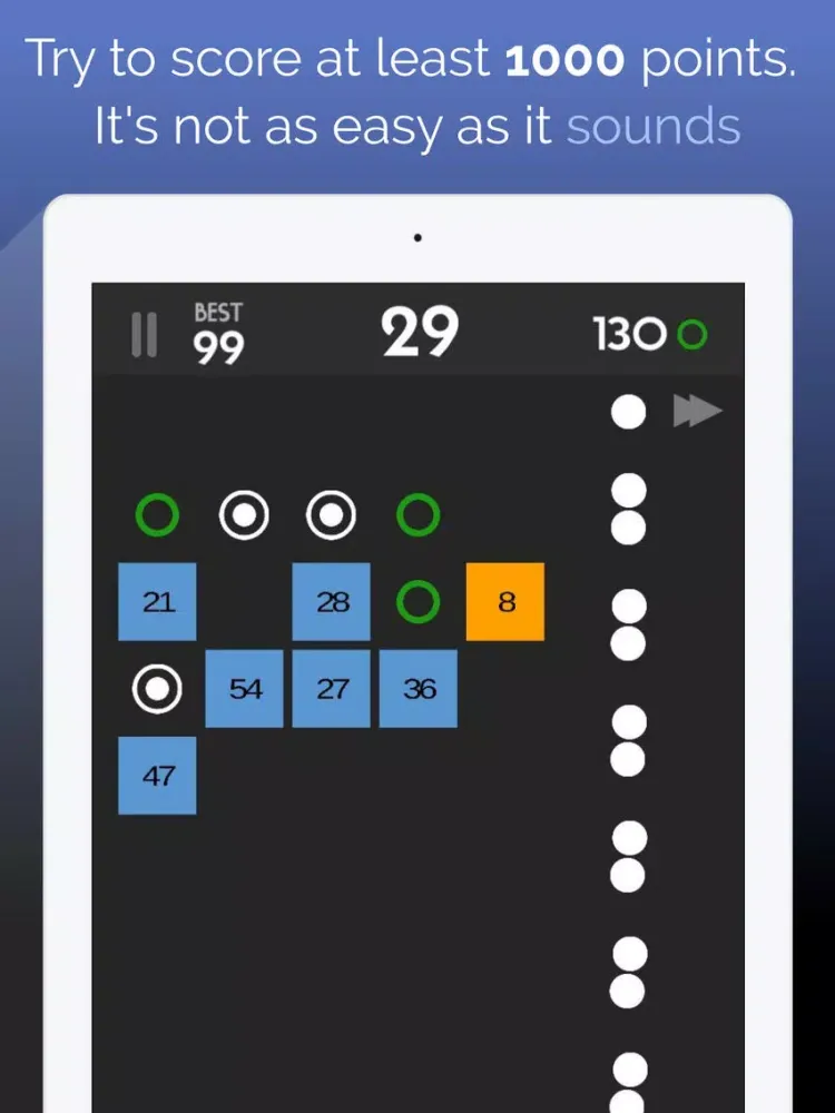 Capturas de tela do Swipe Brick Breaker. Ping-Pong iPad 