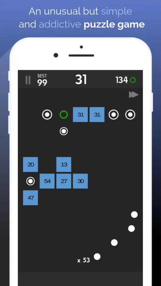 Capturas de tela do Swipe Brick Breaker. Ping-Pong