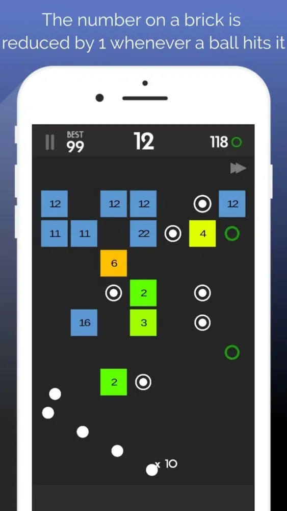Capturas de tela do Swipe Brick Breaker. Ping-Pong