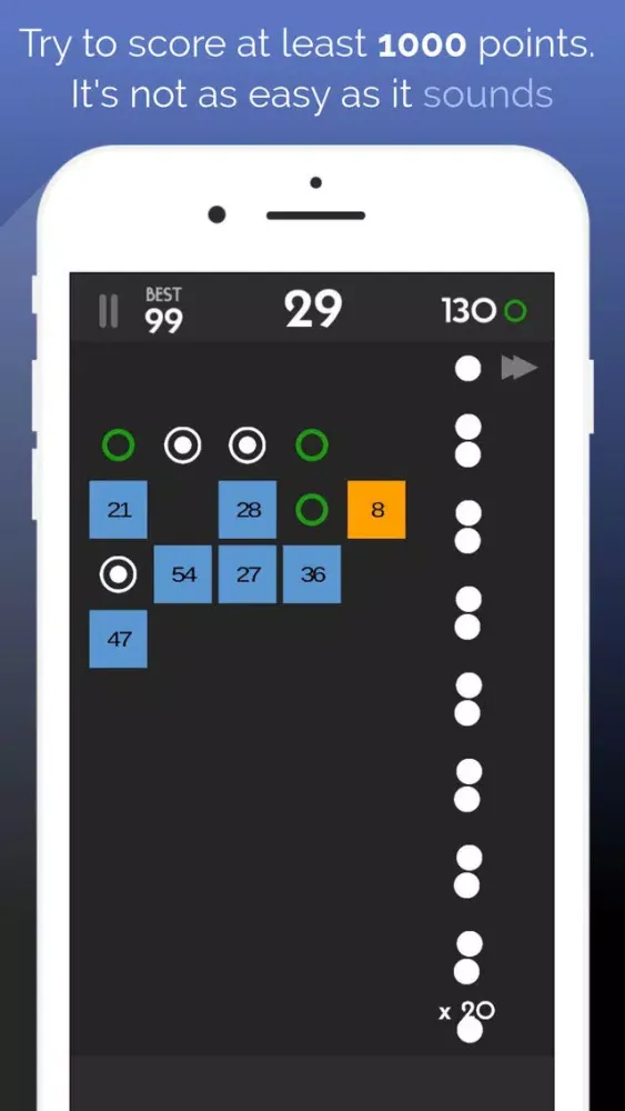 Capturas de tela do Swipe Brick Breaker. Ping-Pong