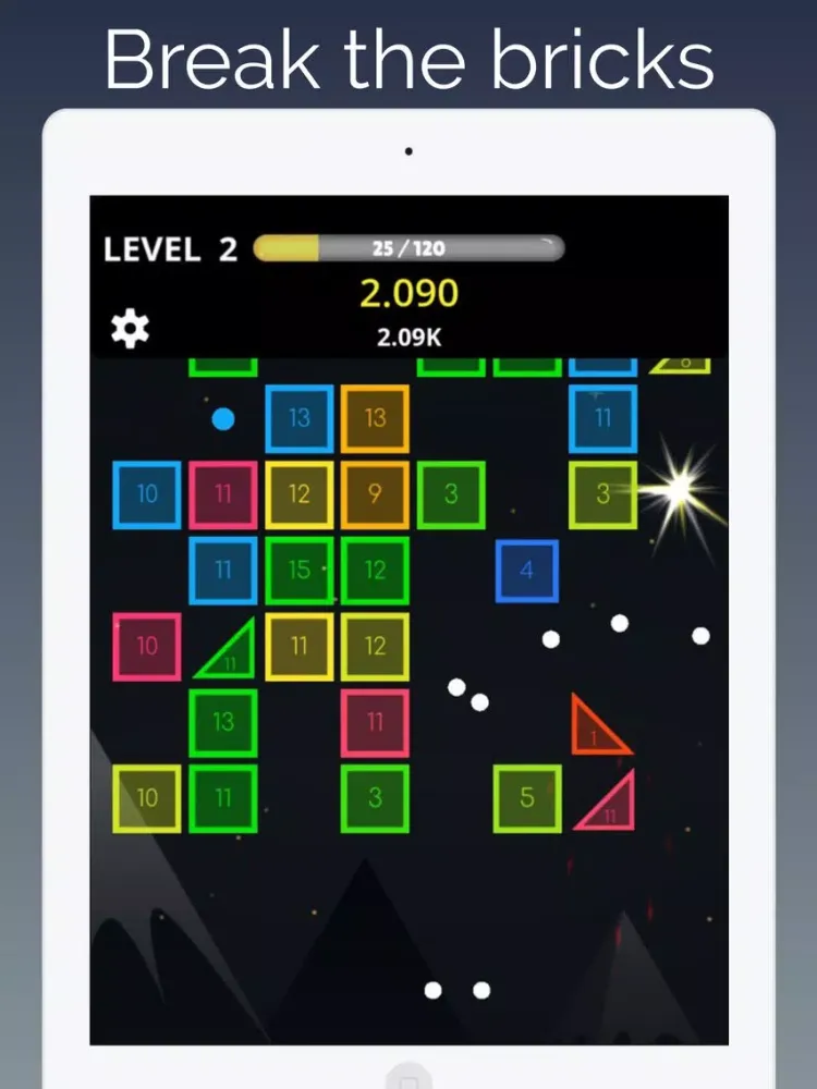 Скриншоты Idle Swipe Balls Brick Breaker iPad 