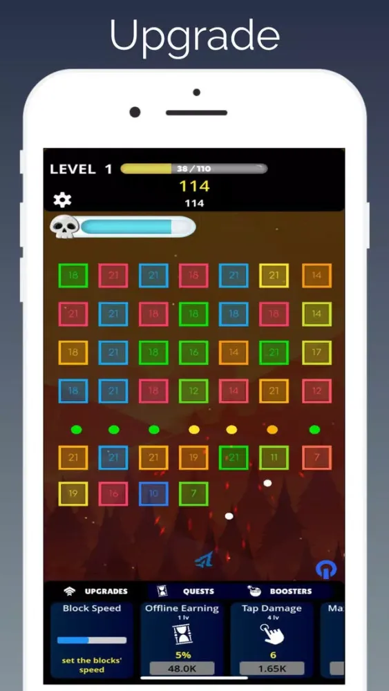 Скриншоты Idle Swipe Balls Brick Breaker