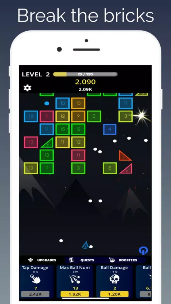 Скриншоты Idle Swipe Balls Brick Breaker