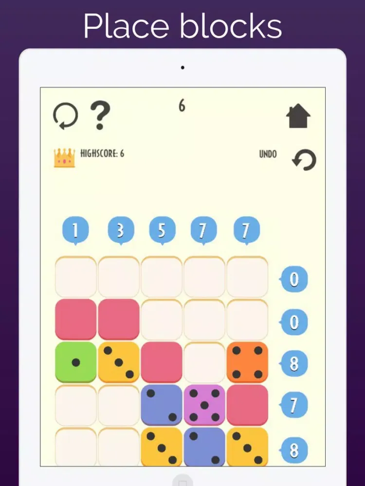 Ten Ten - blocks brain puzzle iPad  Screenshots
