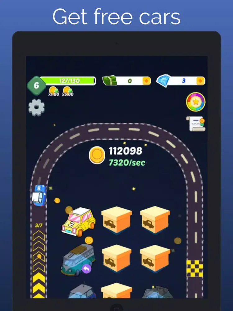 Merge Cars - Idle Auto Tycoon iPad  স্ক্রিনশট
