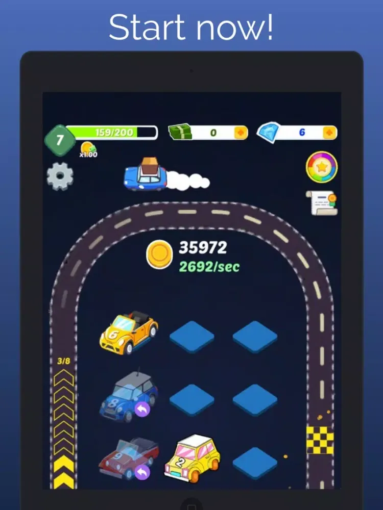 Merge Cars - Idle Auto Tycoon iPad  স্ক্রিনশট