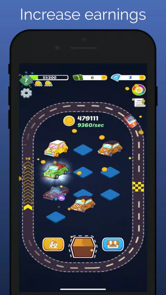 Merge Cars - Idle Auto Tycoon স্ক্রিনশট