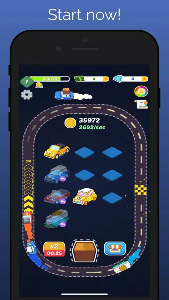 Merge Cars - Idle Auto Tycoon স্ক্রিনশট