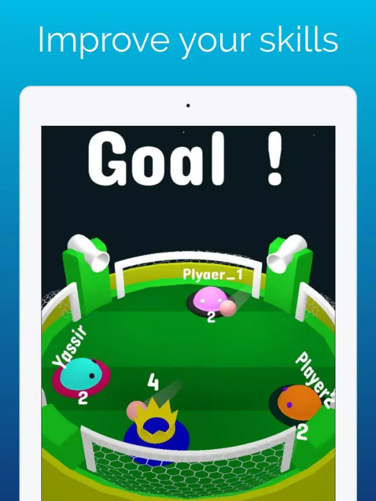 Soccer.io - table ping pong iPad 应用截图