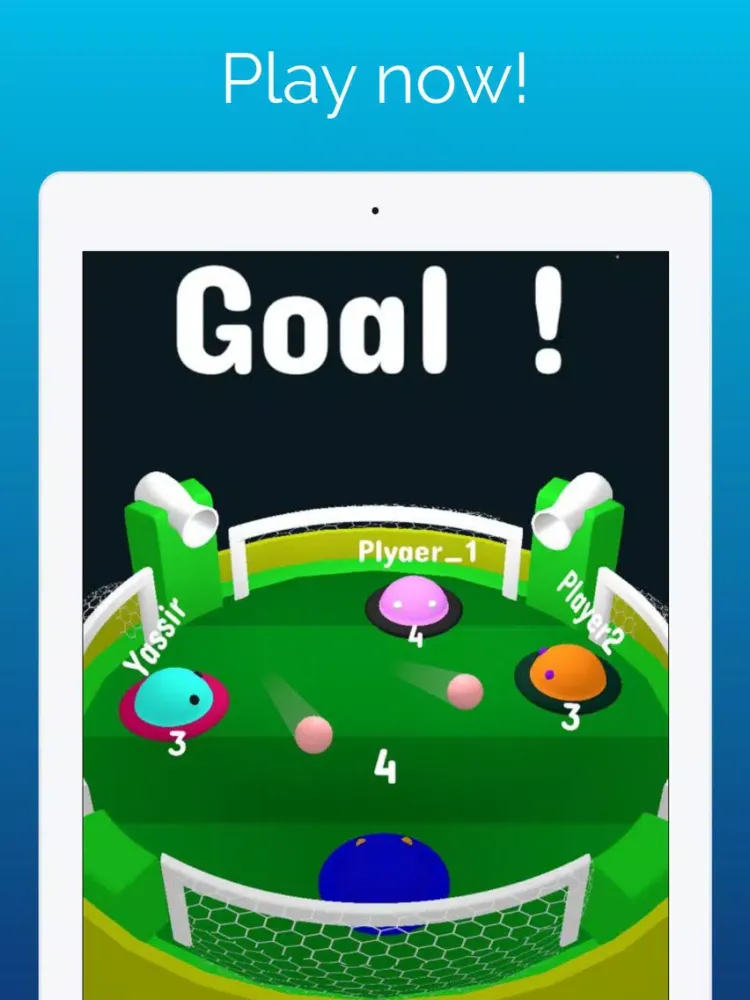 Soccer.io - table ping pong iPad 应用截图