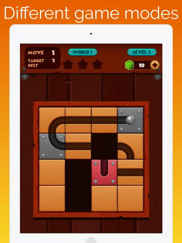 Unblock The Ball－slide puzzle. iPad  스크린샷