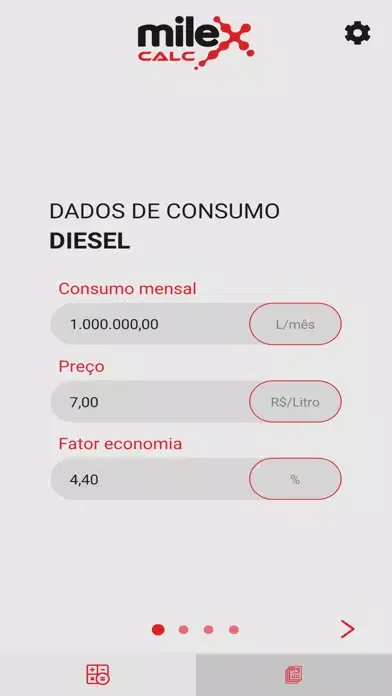 Calculdora Milex سکرین شاٹس