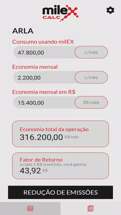 Calculdora Milex سکرین شاٹس