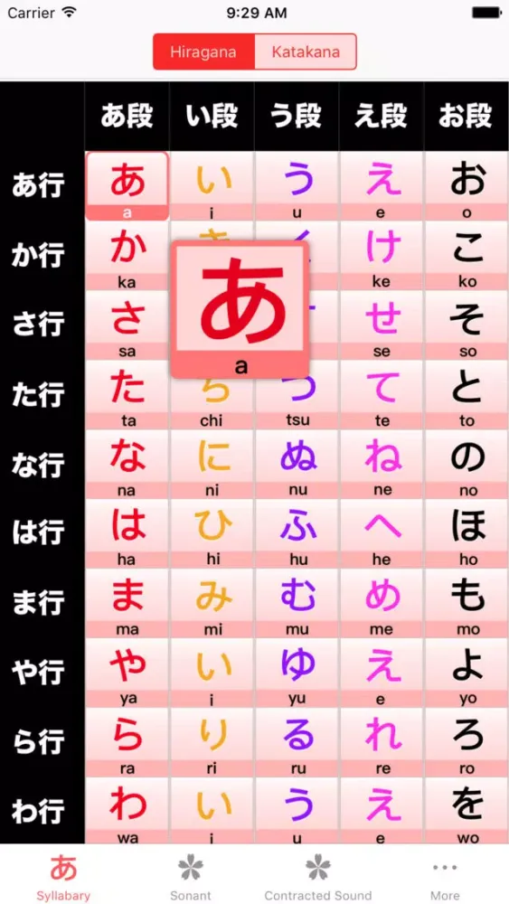 Скриншоты Learn Japanese-Learn Japanese Alphabet EASILY!