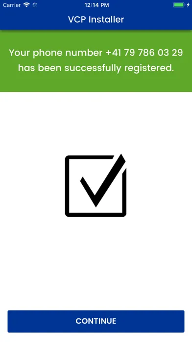 ภาพหน้าจอของ VCP Installer