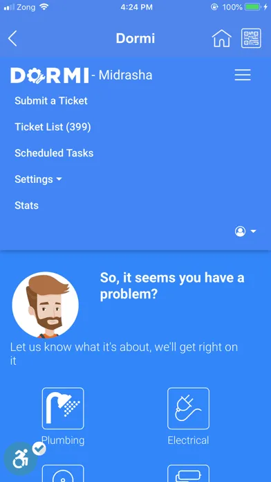 Capturas de tela do Dormi App