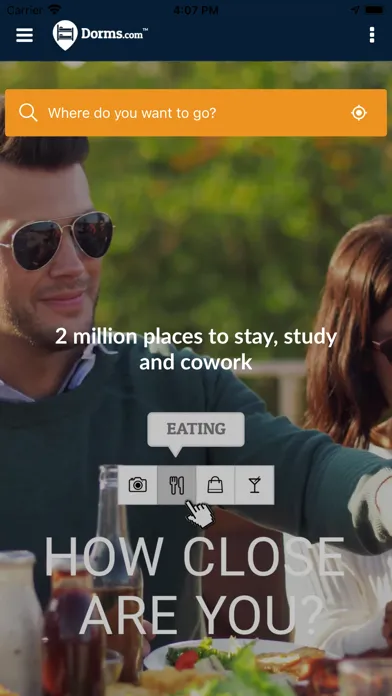 Скриншоты Dorms.com