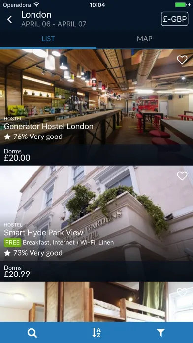 Скриншоты Dorms.com