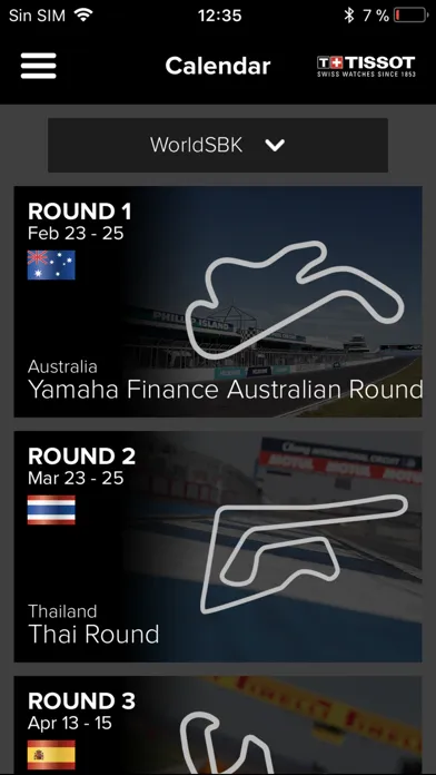 Скриншоты WorldSBK