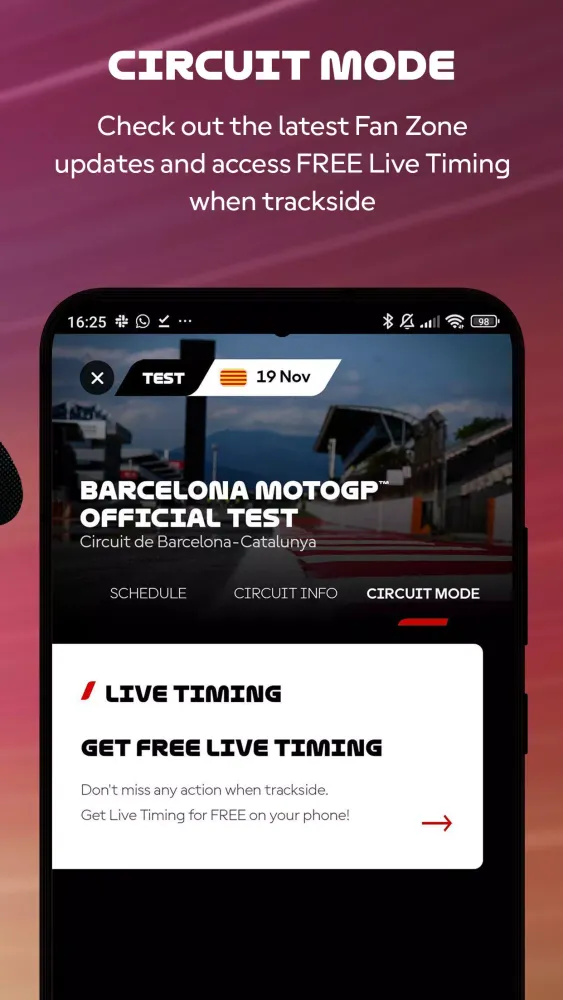 Capturas de tela do MotoGP™