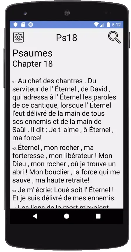 Bible avec Strong (LSG 1910)应用截图