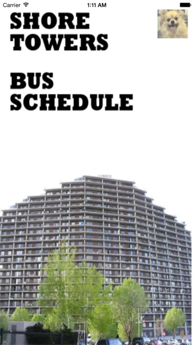 Shore Towers Bus Schedule স্ক্রিনশট