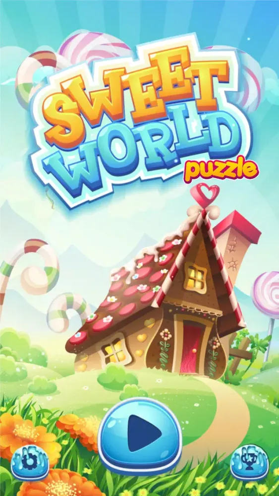 Captures d'écran de Sweet World Puzzle