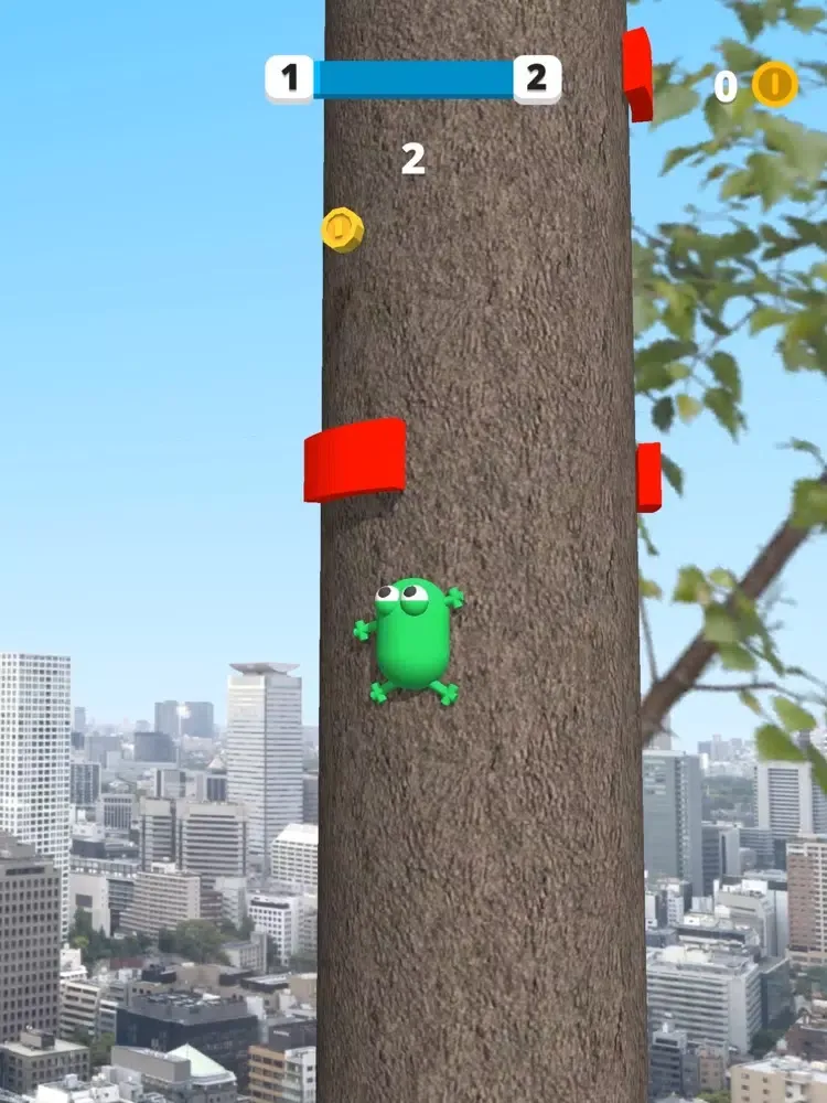 Tangkapan skrin Stretchy Frog iPad 