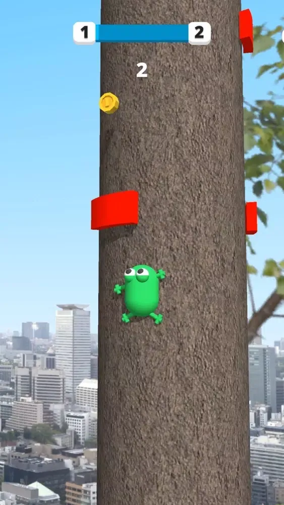 Tangkapan skrin Stretchy Frog