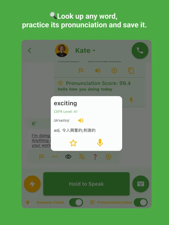 Dors: Immersive English App iPad  Screenshots