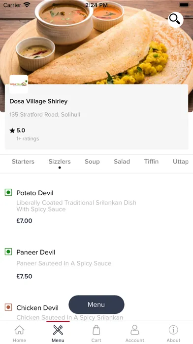 Dosa Village Shirley Screenshots
