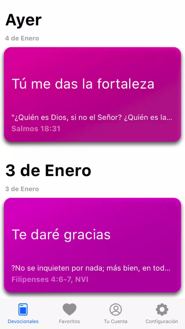 Devocionales Mujer سکرین شاٹس